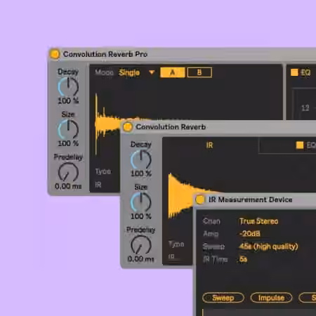 Ableton Convolution Reverb v1.6 [Max for Live, Ableton Live]