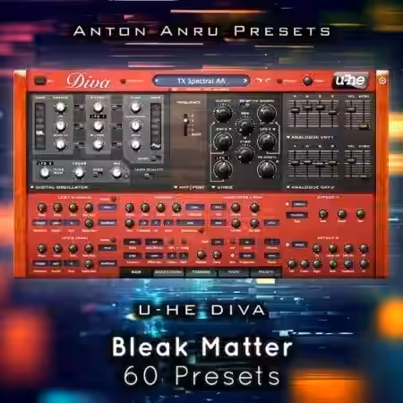 Anton Anru u-he Diva Bleak Matter [Synth Presets]