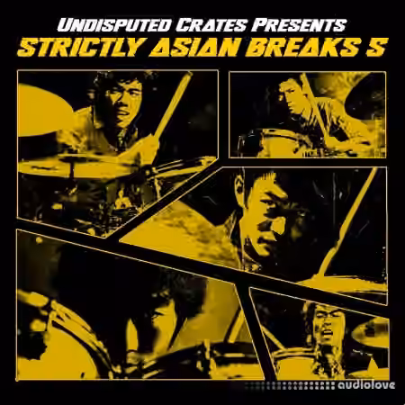 Boom Bap Labs Undisputed Crates Strictly Asian Breaks 5 [WAV] - Sample Pack Artwork