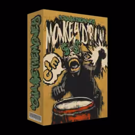 Chasethemoney Monkey Drum Sound Kit [WAV] - Sample Pack Artwork