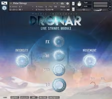 Gothic Instruments DRONAR Live Strings [KONTAKT]