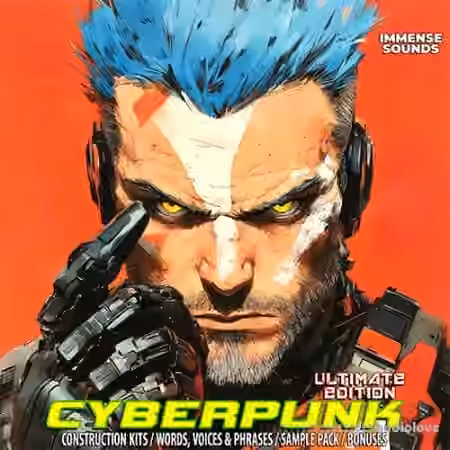 Immense Sounds Cyberpunk Ultimate Edition [WAV, MiDi, Synth Presets]