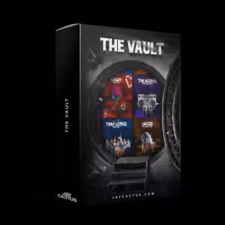 Jay Cactus The Vault Drum Kit [WAV, MiDi]