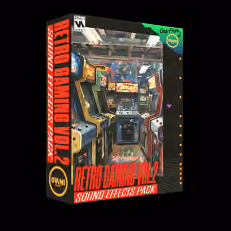 Ovani Sound Retro Gaming Sound FX Pack Vol.2 [WAV]