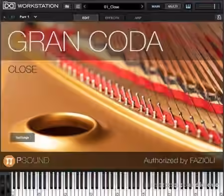 PSound Grand Coda for UVI Workstation (incl. R2RUVI file) [Falcon]