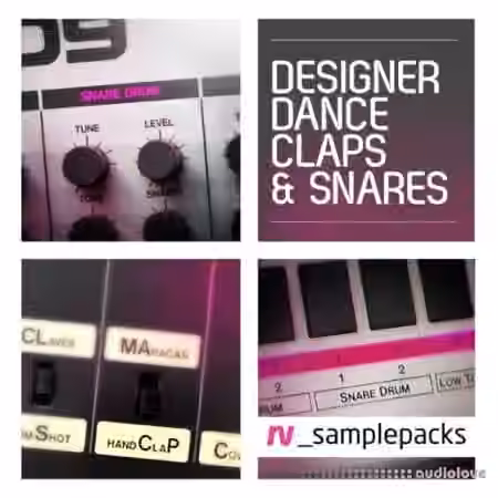 RV samplepacks Designer Dance Claps Snares and Stax [WAV]